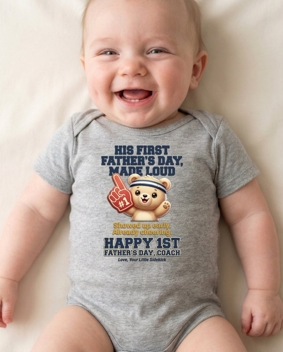 TotKind - H15 Generic-Occasion Headline Isolation on Foam Fi - Baby Onesie - 19052026