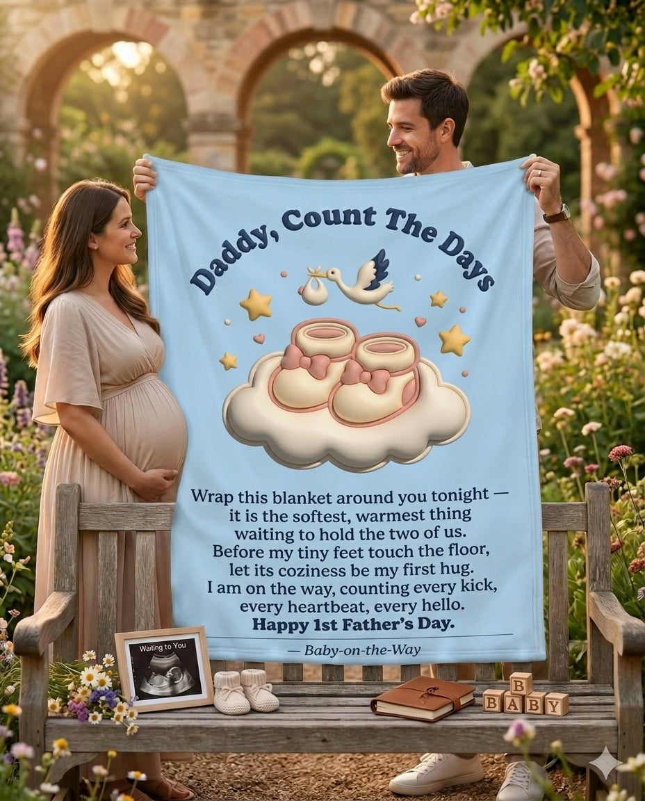 TotKind - Little Feet On The Way - Blanket