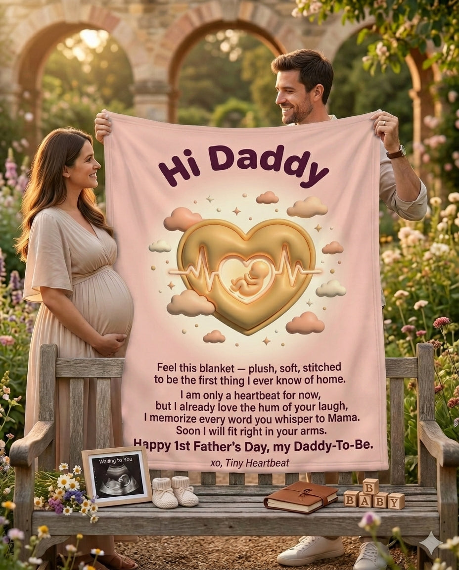 TotKind - Tiny Heartbeat Glow - Blanket