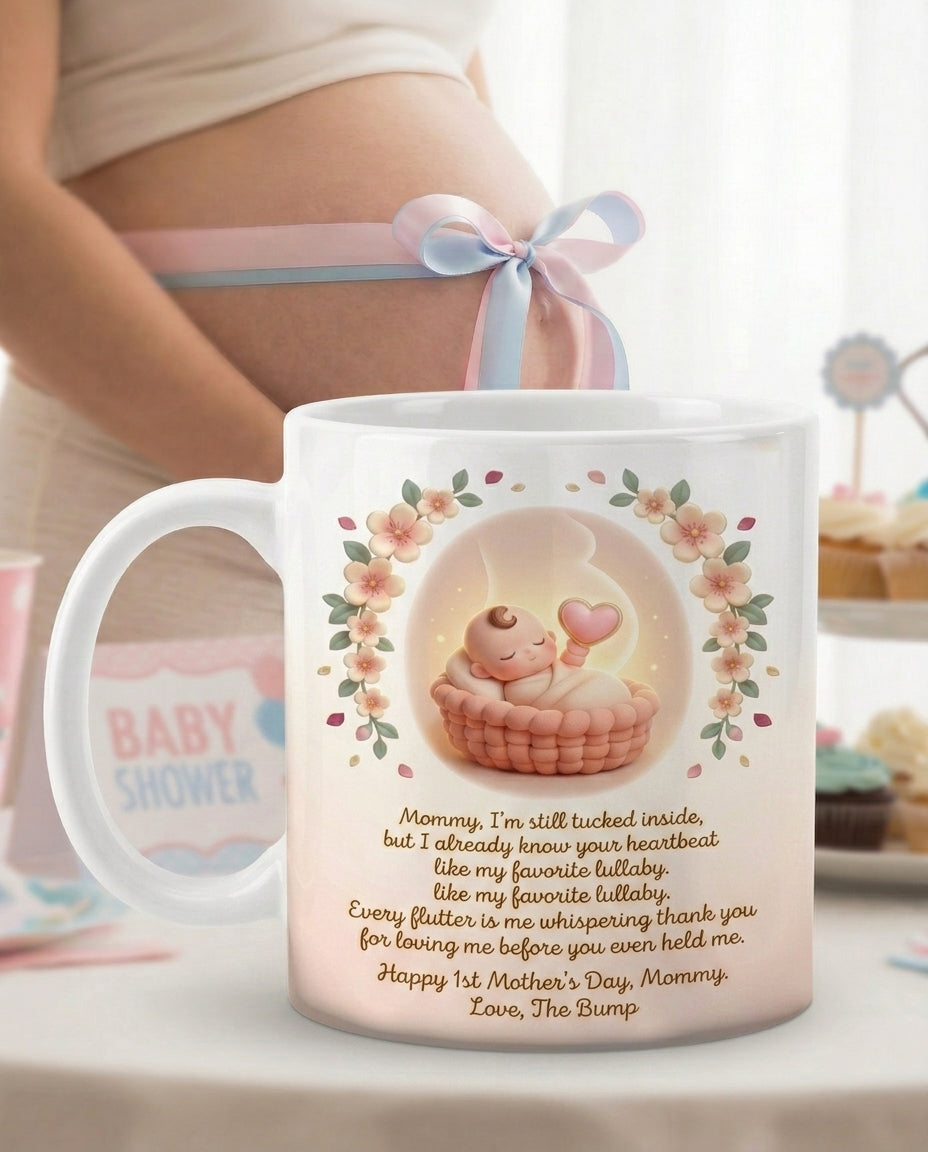 TotKind - Peach Bloom Bump Cradle - Mug