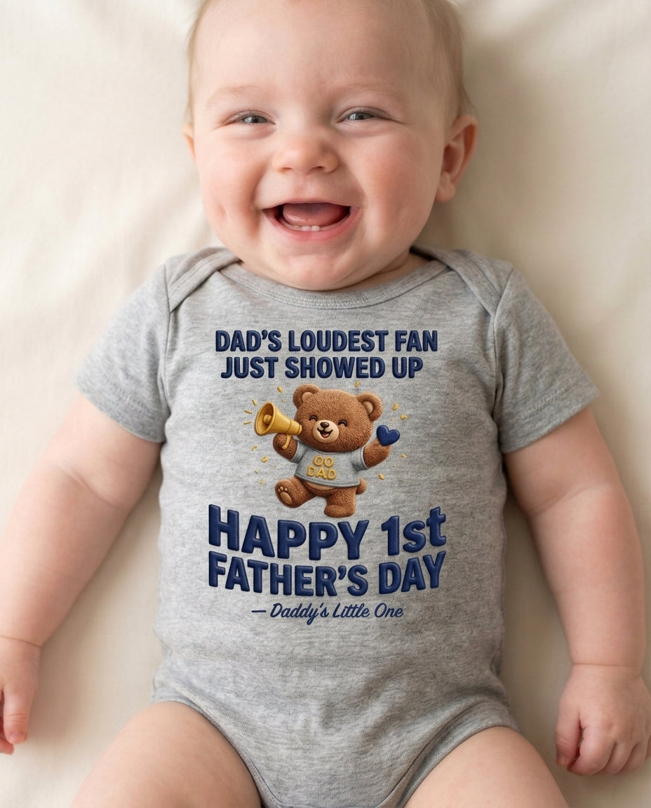 TotKind - FD-G Clean 2nd Test  Loudest Fan Just Showed Up - Baby Onesie