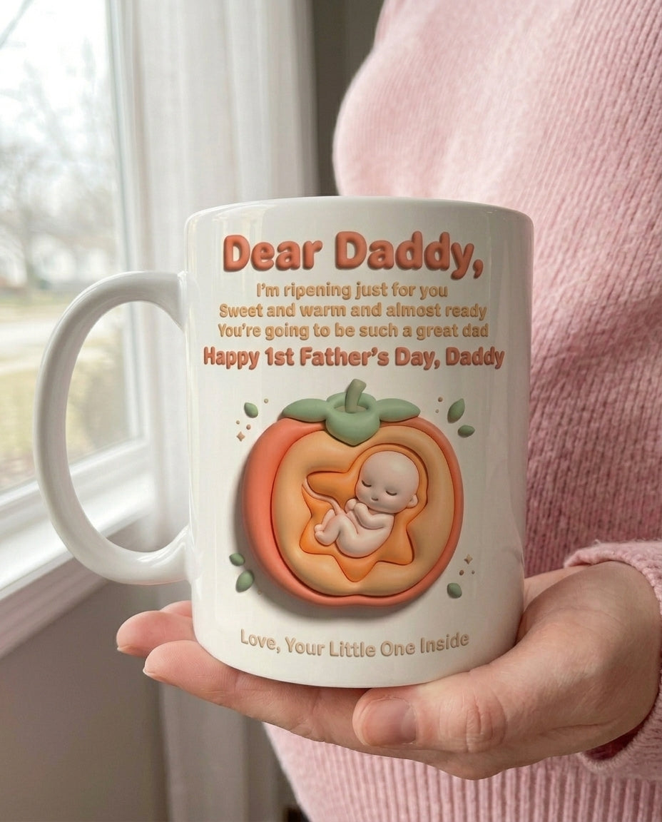 TotKind - Persimmon Cross-Section Bump - Mug - 13052026