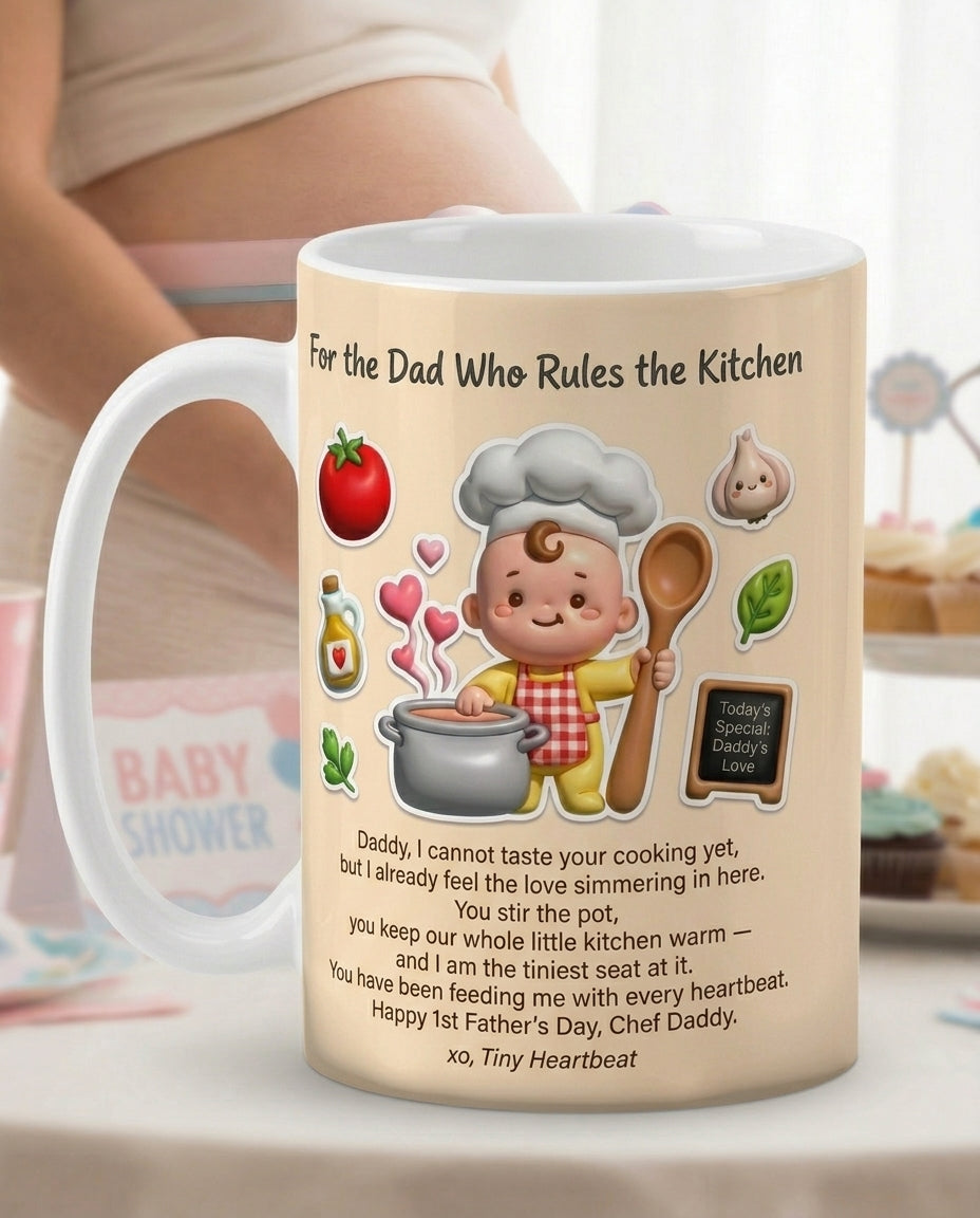 TotKind - Rules the Kitchen Daddy-To-Be - Mug