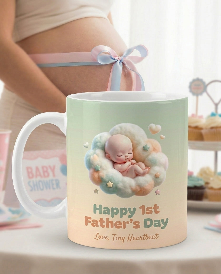TotKind - CF2 H-31 H-16 H-28 Sage Peach Cotton Cloud Swaddle - Mug - 21052026