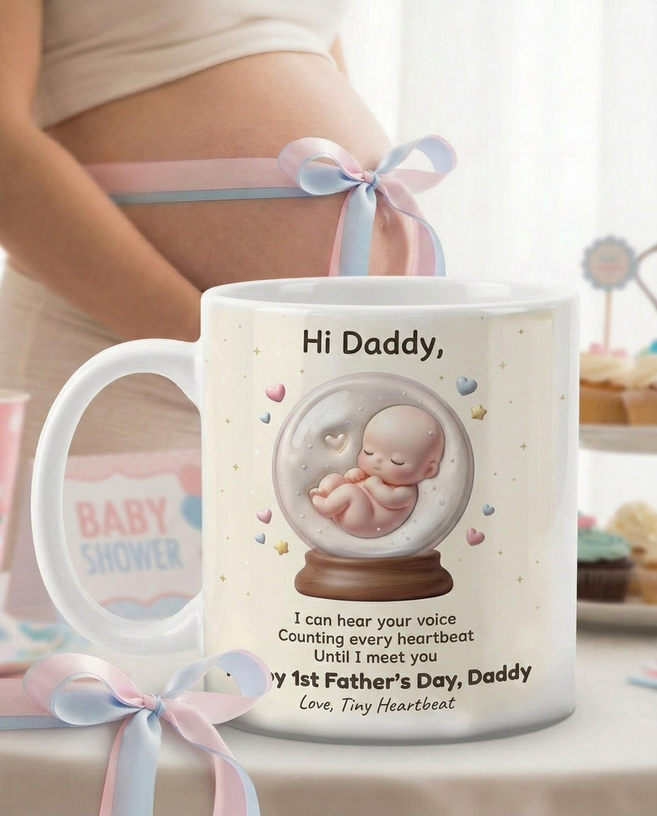 TotKind - Snowglobe Heartbeat Daddy - Mug - 09052026