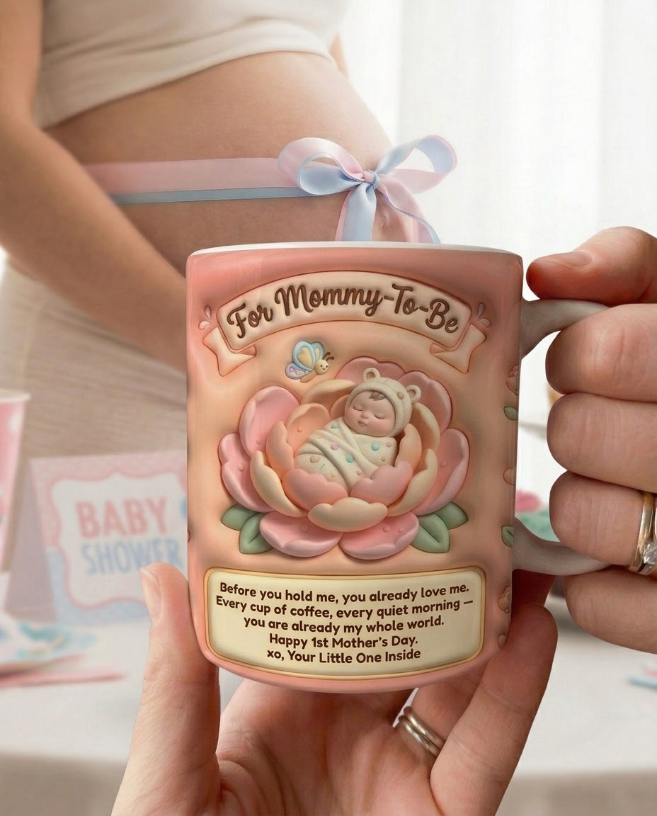 TotKind - Peony Bloom Bump Mug - Mug