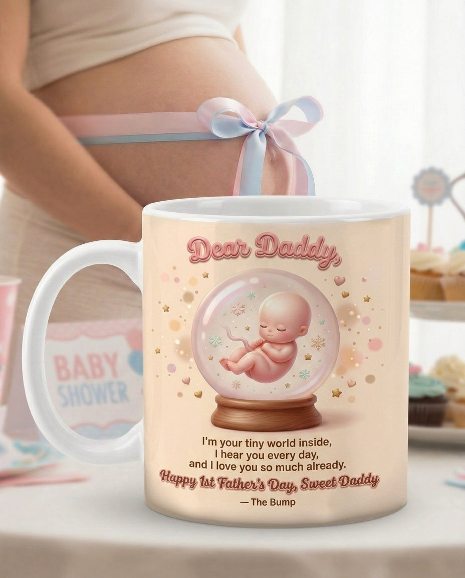 TotKind - Snowglobe Heartbeat Daddy - Mug