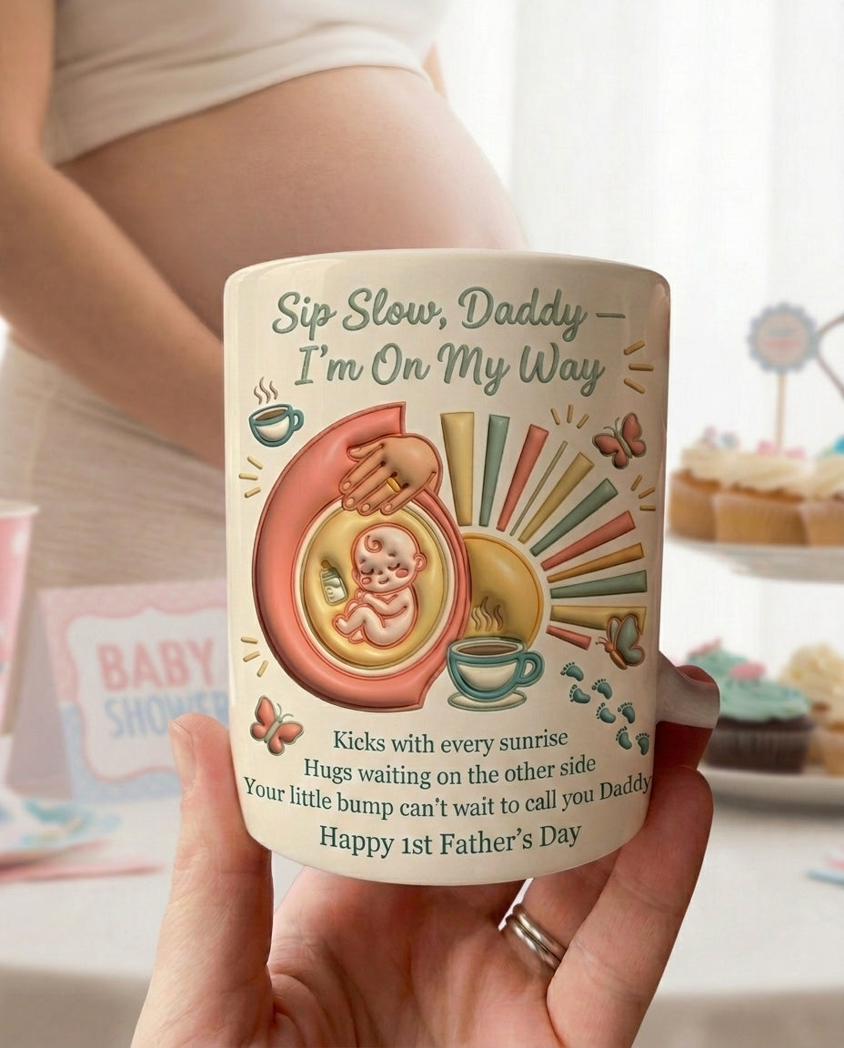 TotKind - Sip Slow Daddy I'm On My Way - Mug