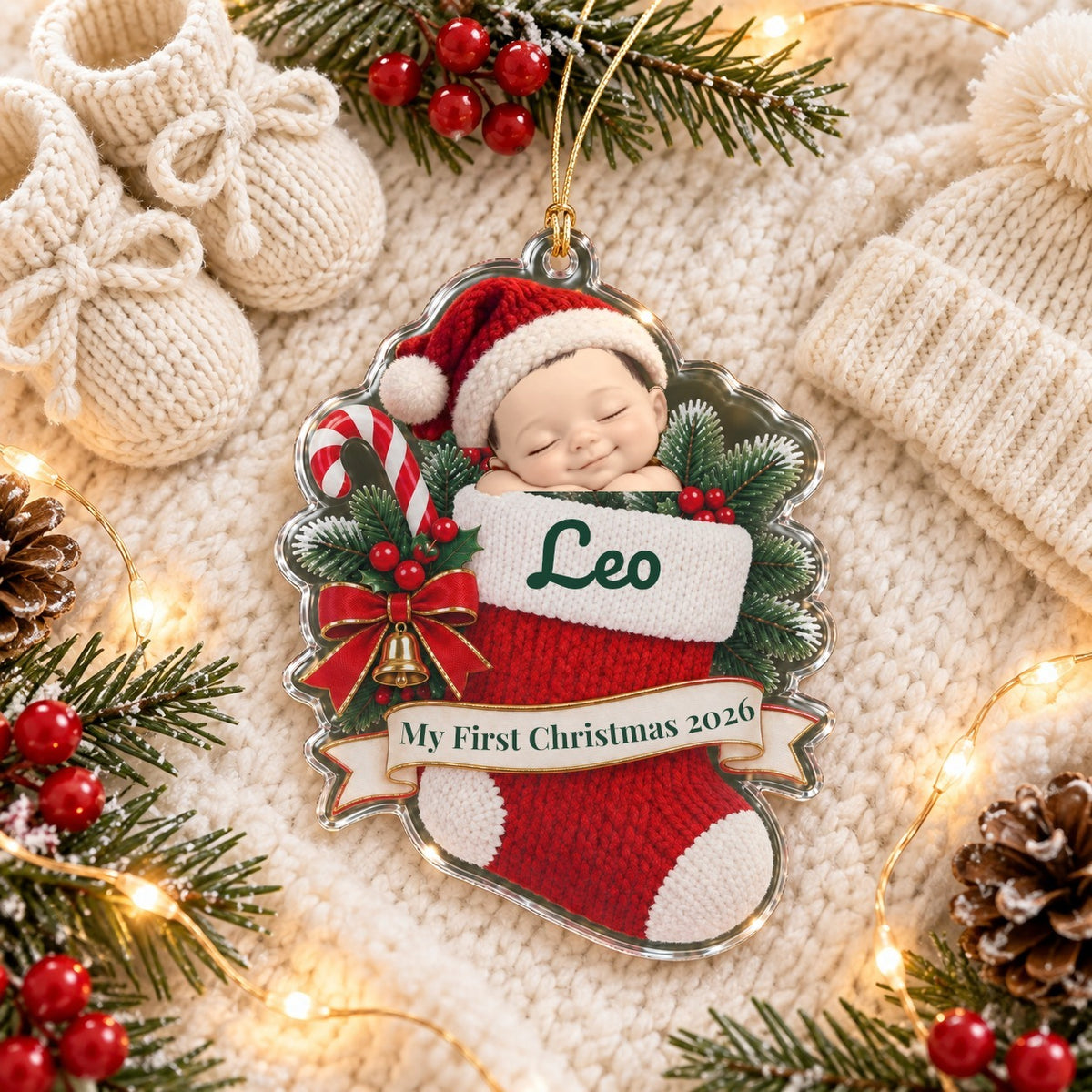 First Christmas Stocking Ornament