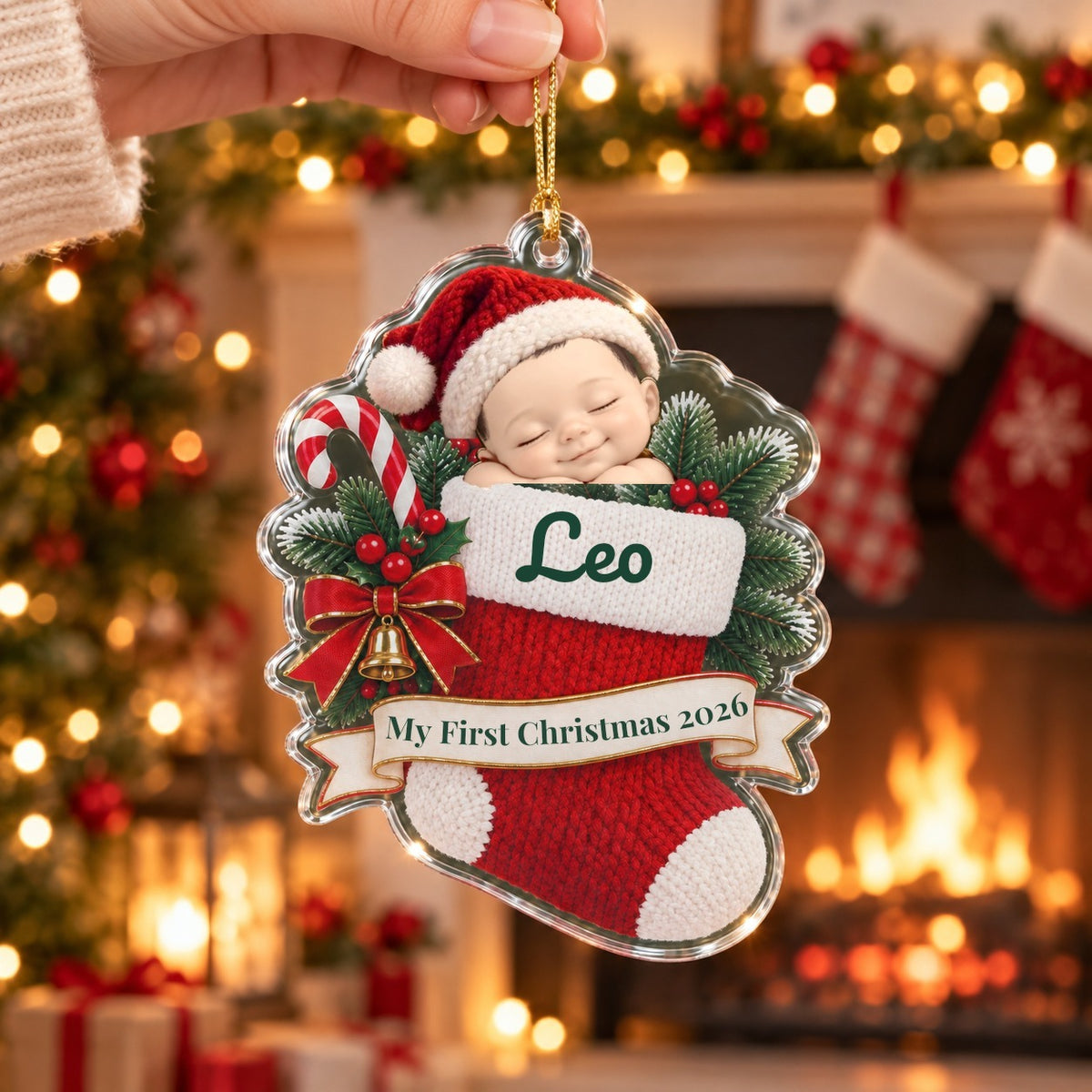 First Christmas Stocking Ornament