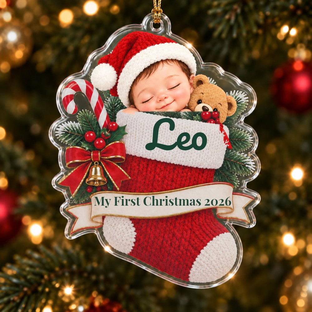 First Christmas Stocking Ornament