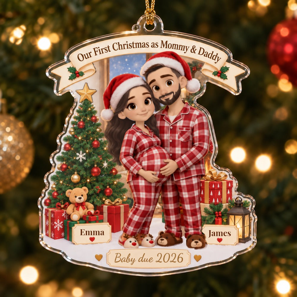 Mommy & Daddy Ornament