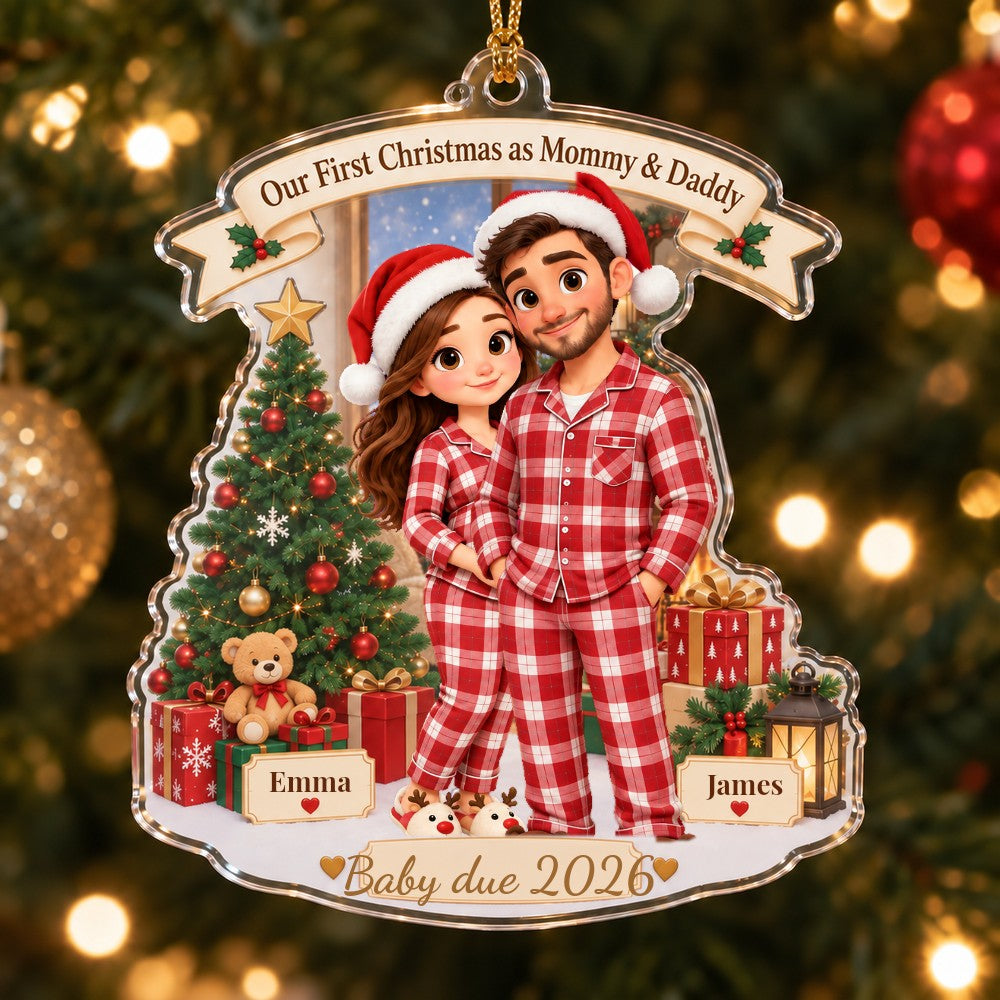 Mommy & Daddy Ornament