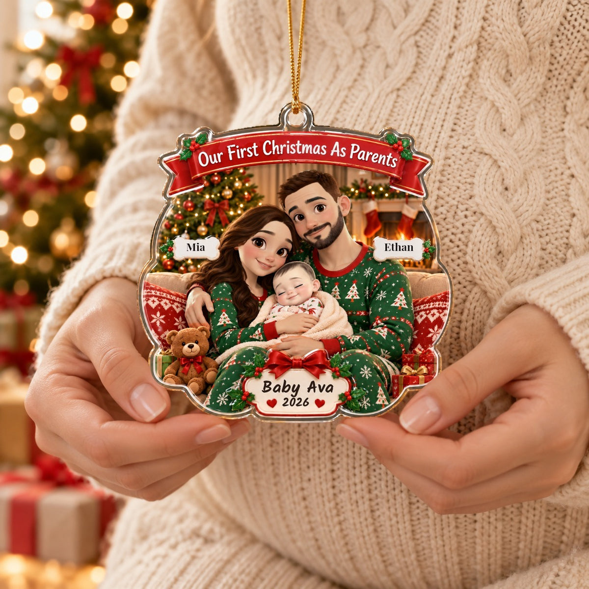 First Christmas as Parents Ornament