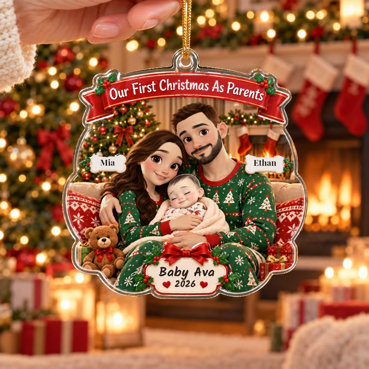 First Christmas as Parents Ornament