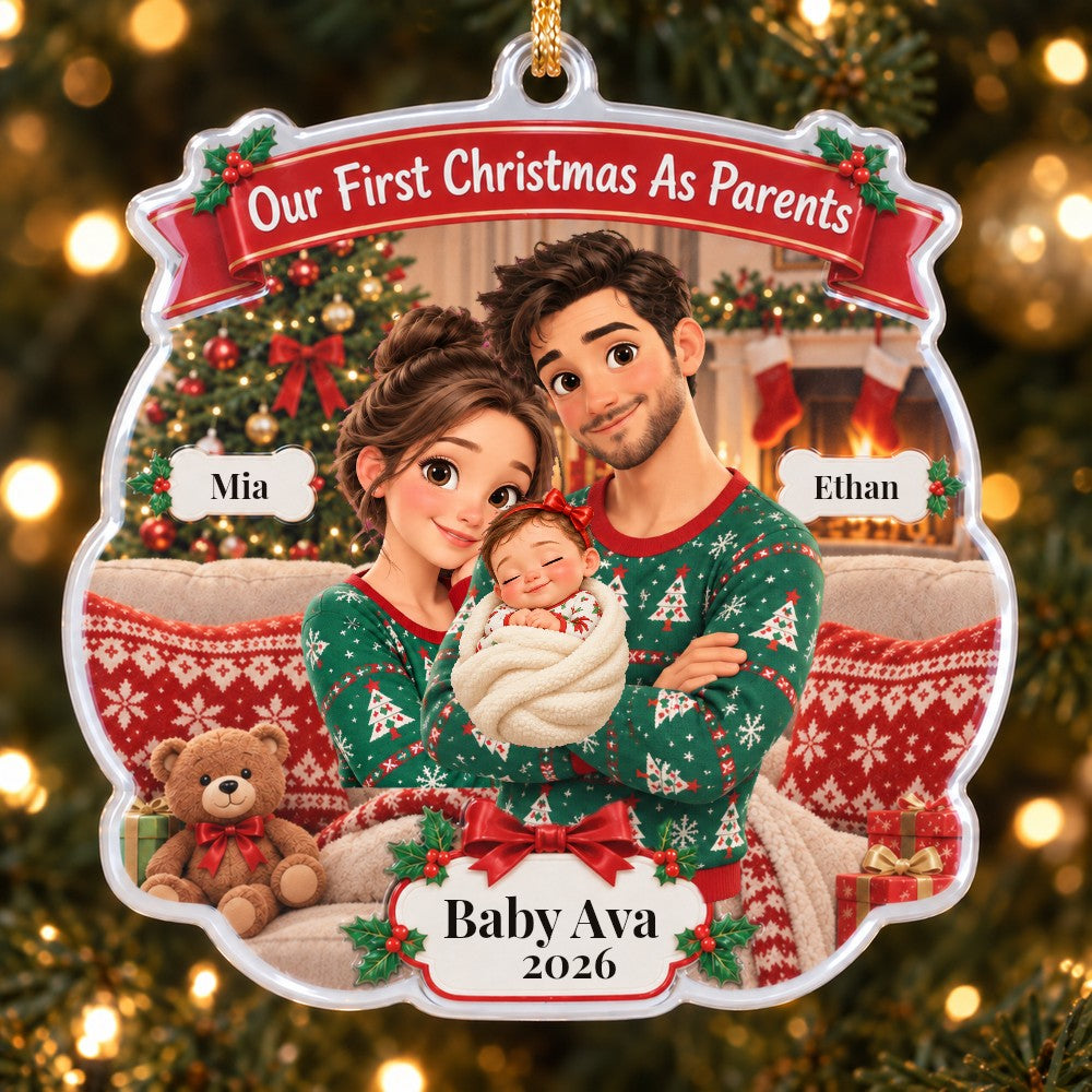First Christmas as Parents Ornament