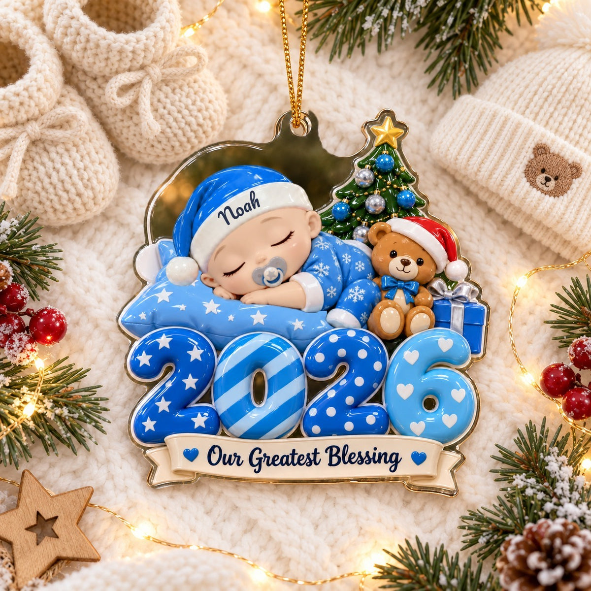 Our Greatest Blessing 2026 Ornament
