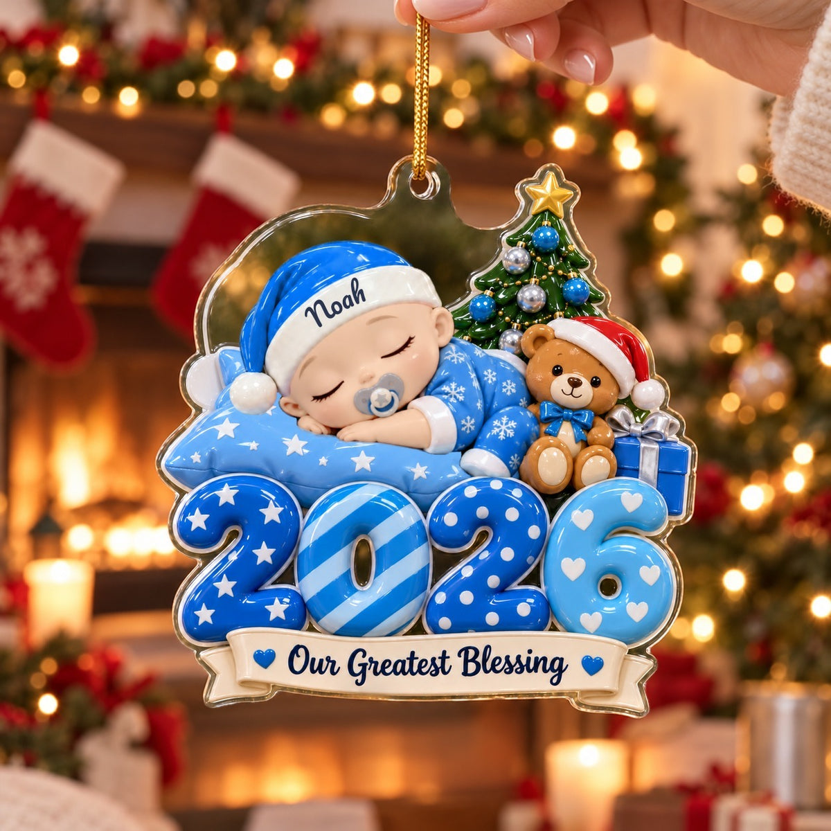 Our Greatest Blessing 2026 Ornament