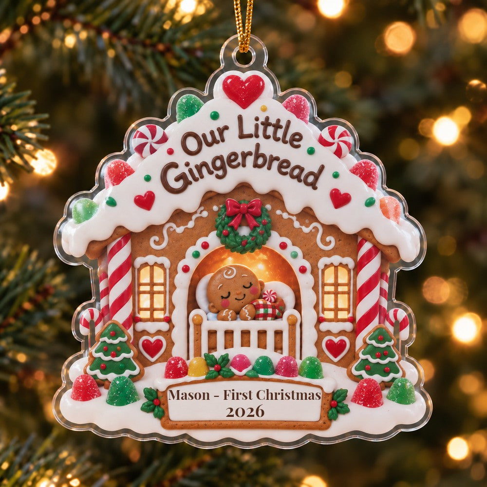 Little Gingerbread Ornament