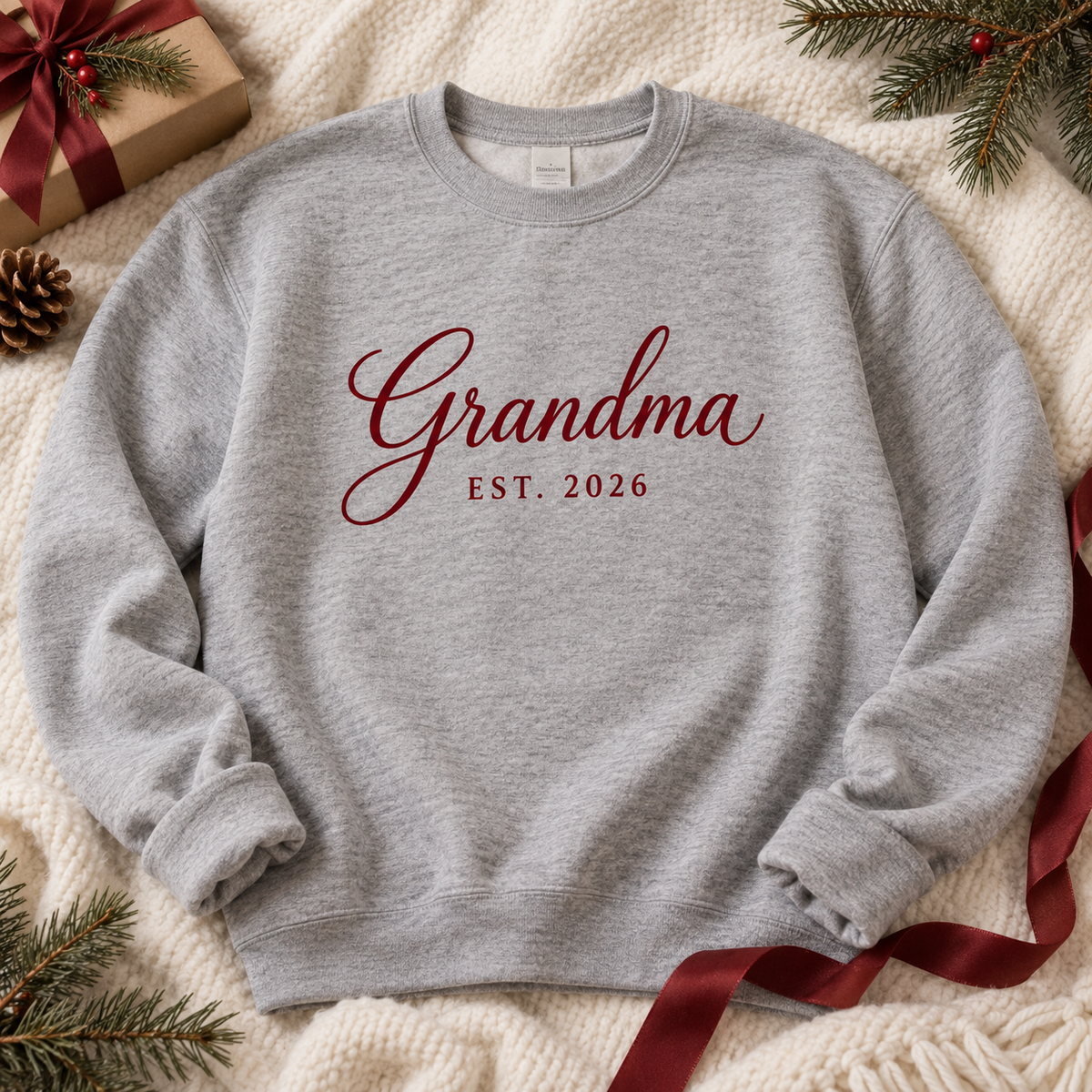 Grandma / Grandpa Est. 2026 Sweatshirt