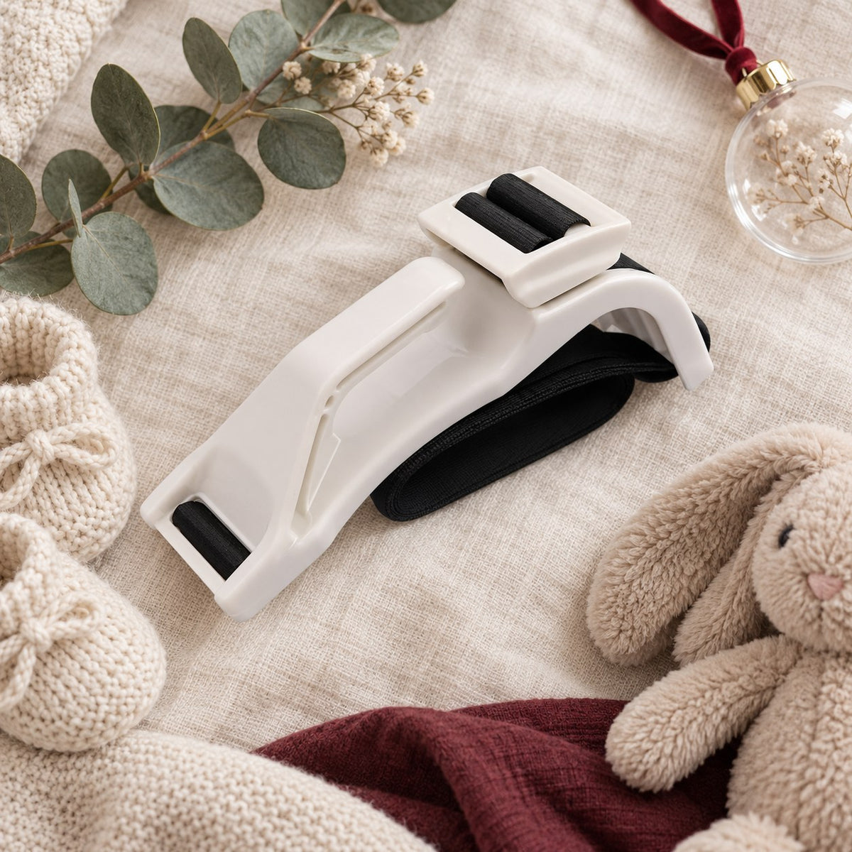 Pregnancy Seat Belt Adjuster — flat lay