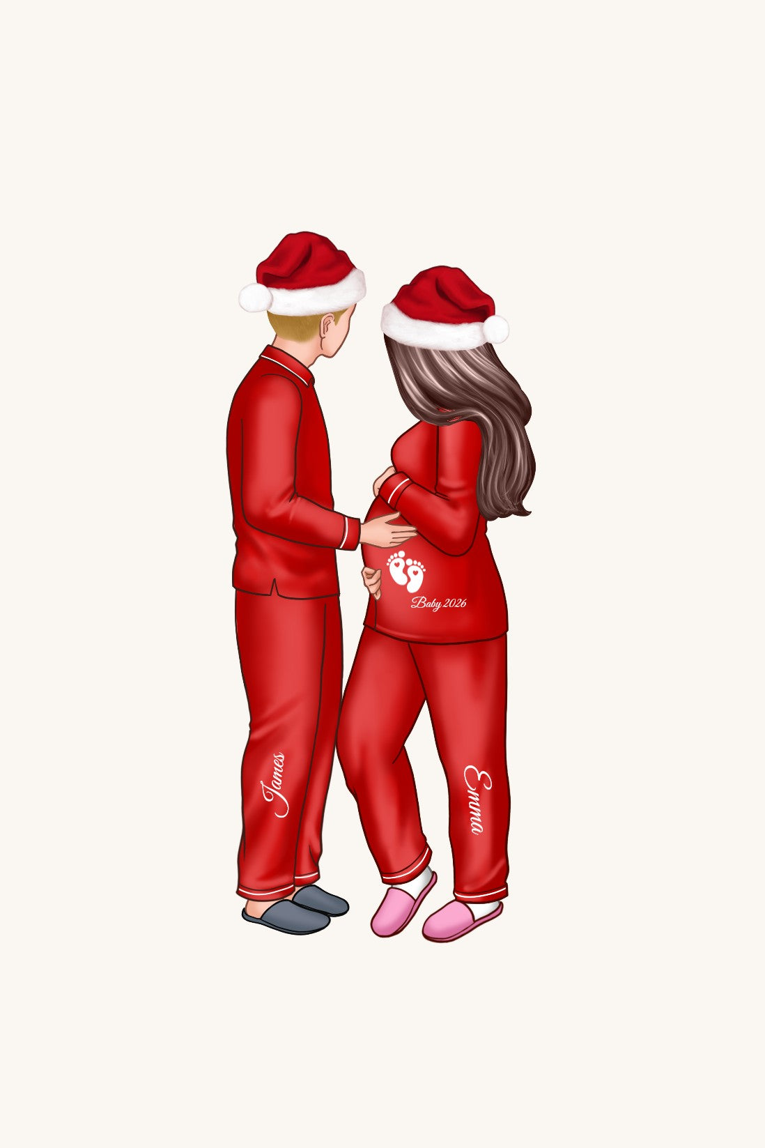 Expecting parents ornament preview