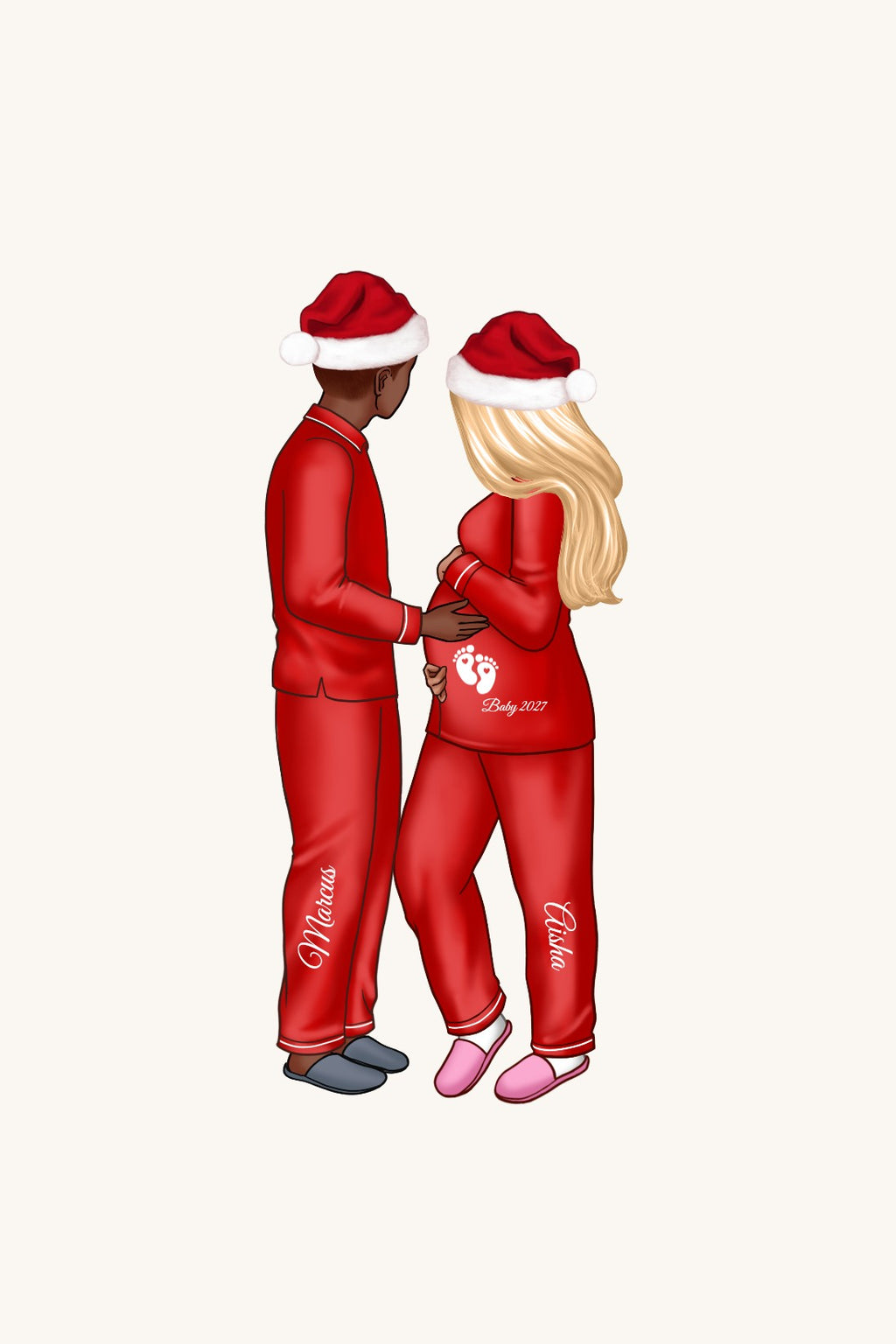 Expecting parents ornament preview