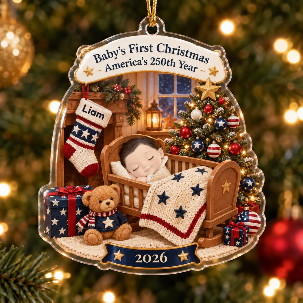 Tiny Star, Big History Ornament