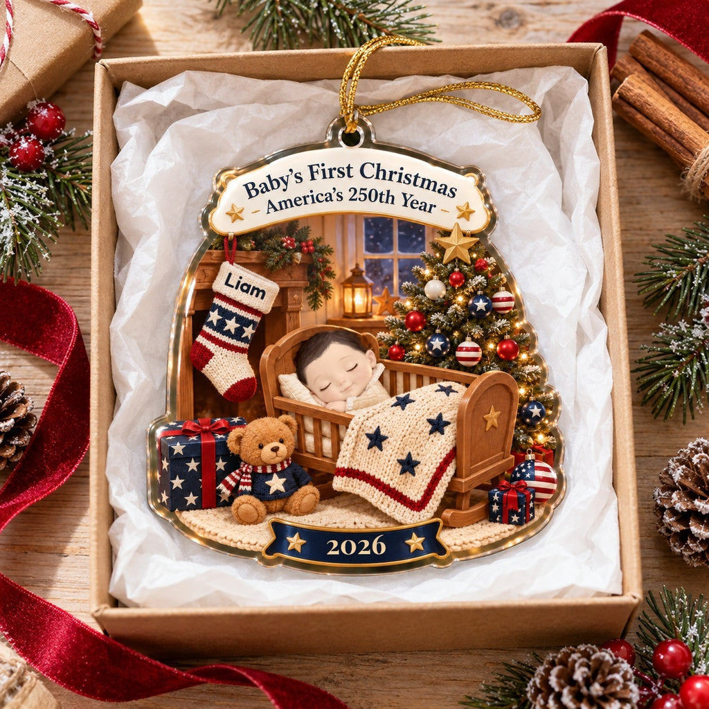 Tiny Star, Big History Ornament