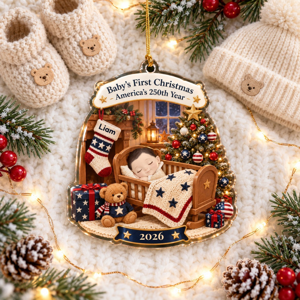 Tiny Star, Big History Ornament